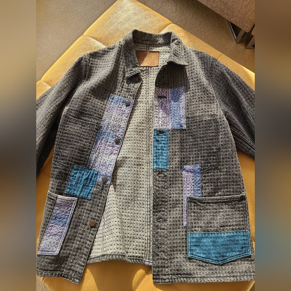 Studio D'Artisan Sashiko Denim Jacket
